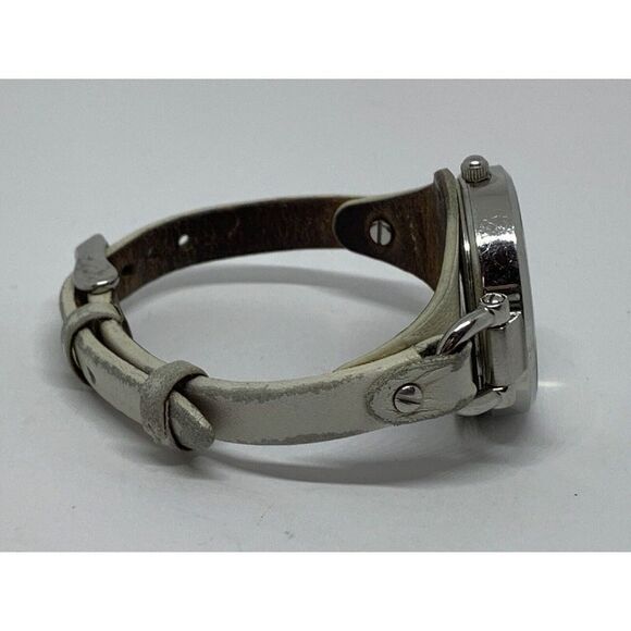 Fossil ES2829 Women's Leather Analog White Dial Quartz Genuine Wrist Watch GE26 - Picture 8 of 11